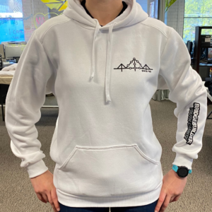 Crew Hoodie - white