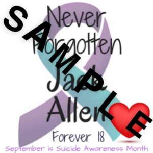 Jack Allen Memorial Sticker