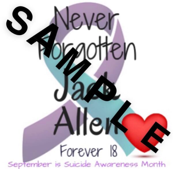 Jack Allen Memorial Sticker