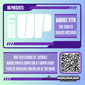 Bridge Builders fundraiser Movie Night 27/08/2026
